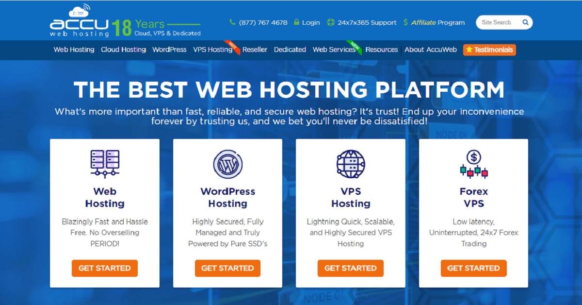 AccuWeb Hosting Review in Hindi